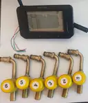 نمایشگر باد و دمای تایر دامپتراک مدلtdf300 thumb 2